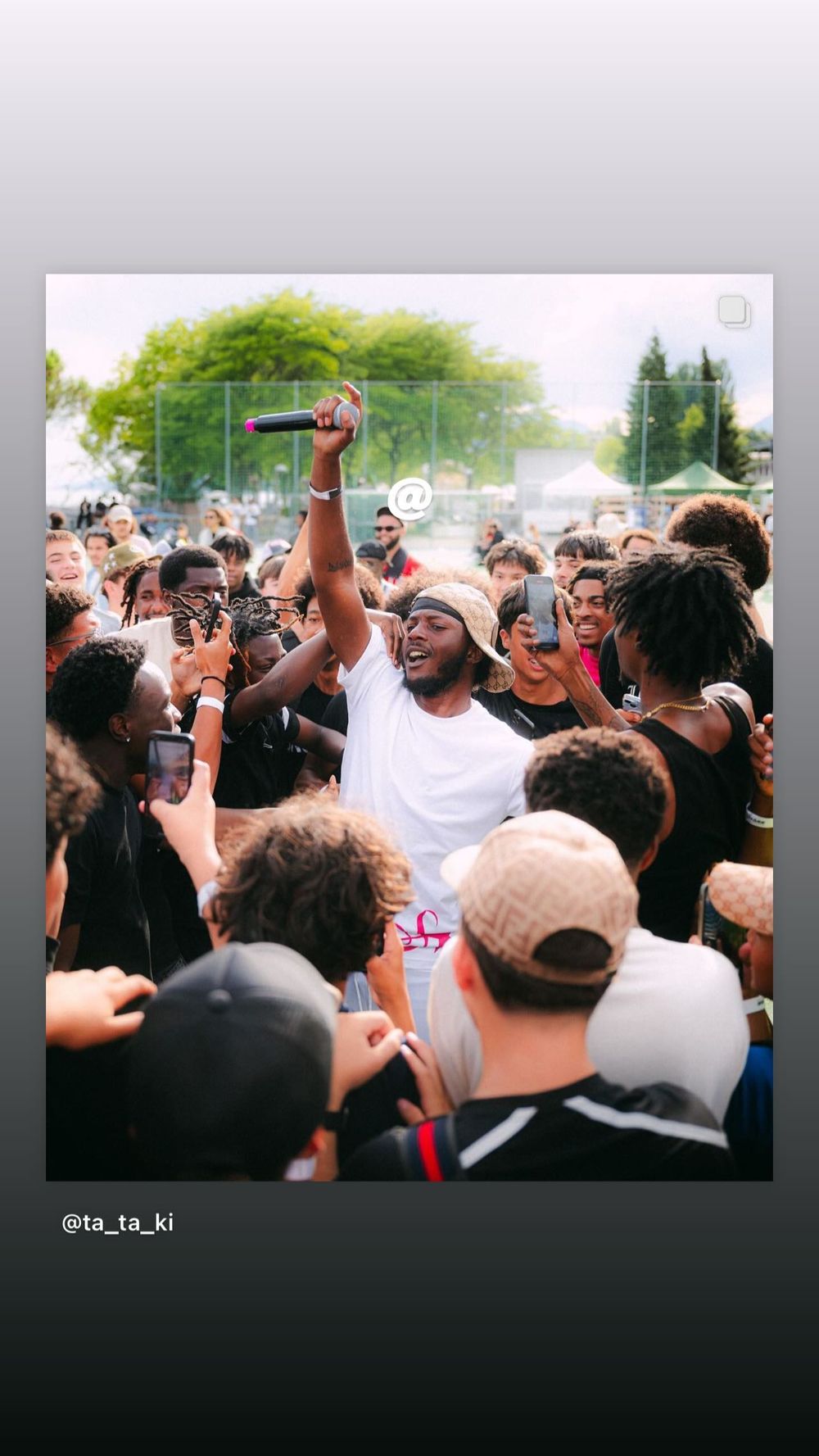 Foule au festival